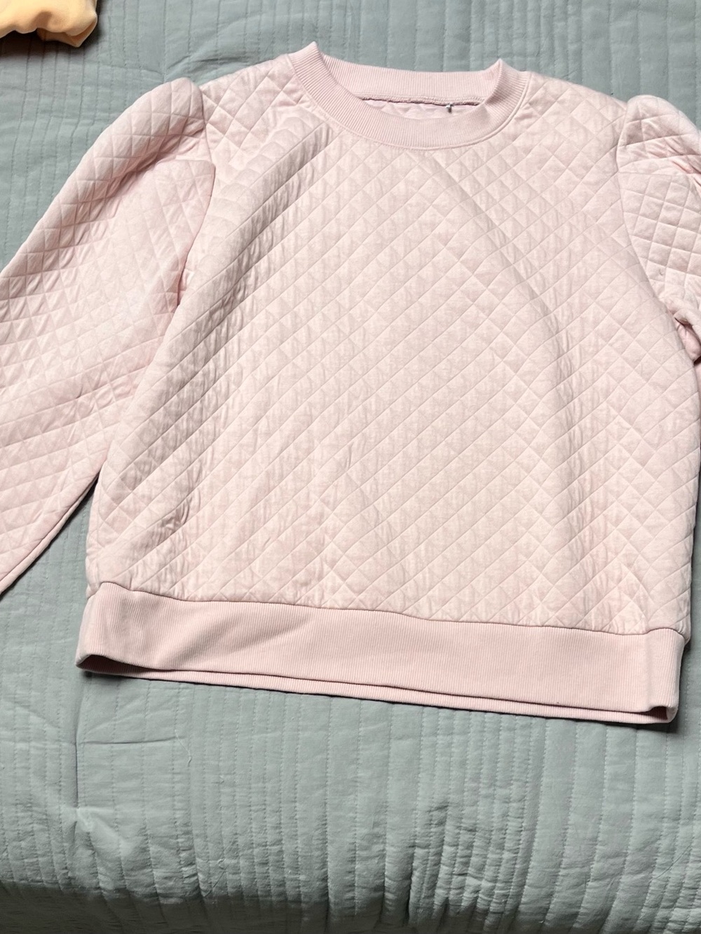 Walter Hagen Quilted Pale Pink Pullover